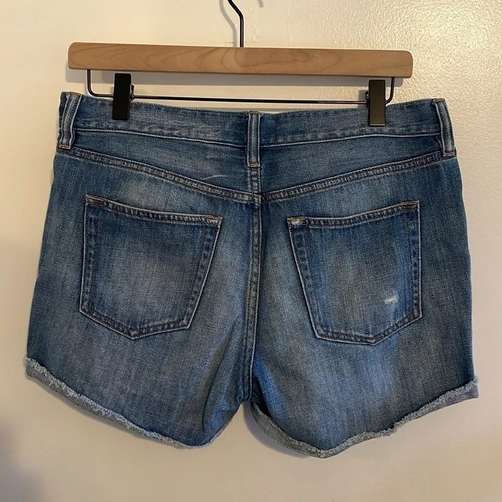 J. Crew Cuffed Denim Shorts 27